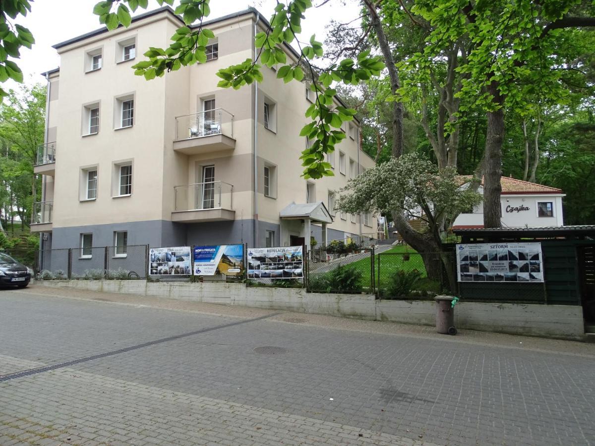 Nowa Fregata - Pokoje Nad Morzem Jastrzębia Góra エクステリア 写真